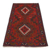 Baluchi Rug Handmade Multi Geometric 3x5 ft