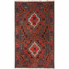 Baluchi Rug Handmade Multi Geometric 3x5 ft