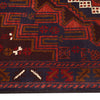 Baluchi Rug Handmade Multi Geometric 3x5 ft