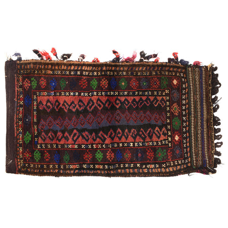 Balisht Area Rug Handmade Multi Floral 2x4 ft