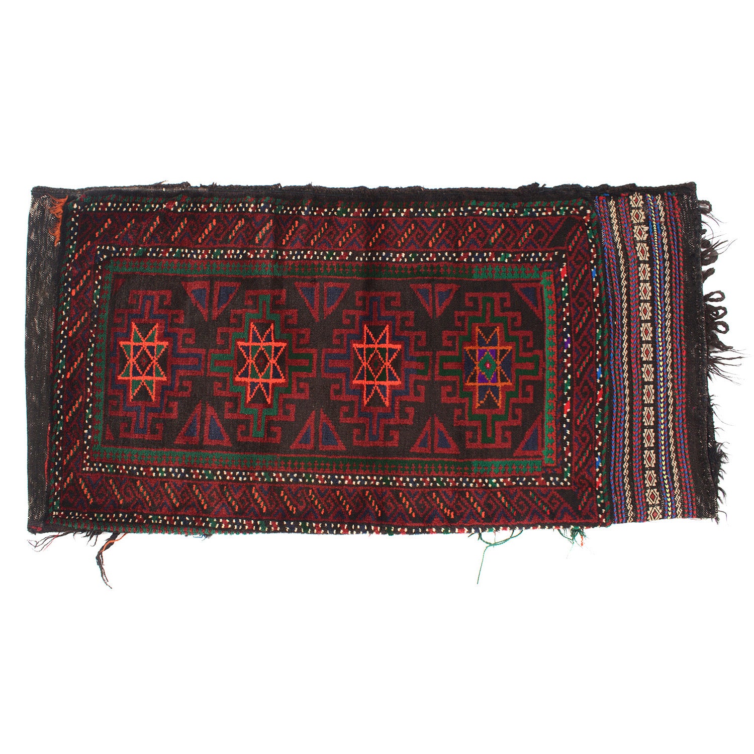 Balisht Area Rug Handmade Multi Floral 2x4 ft