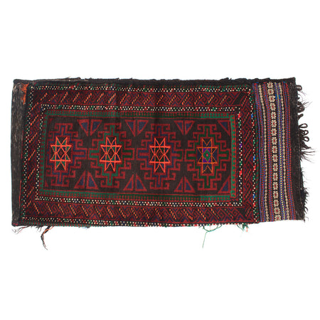 Balisht Area Rug Handmade Multi Floral 2x4 ft