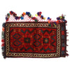 Balisht Area Rug Handmade Multi Floral 2x4 ft