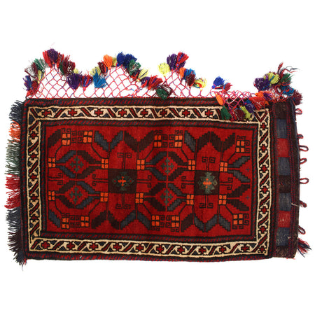 Balisht Area Rug Handmade Multi Floral 2x4 ft