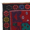 Baluchi Rug Handmade Red Geometric 2x4 ft