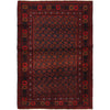 Baluchi Rug Handmade Multi Geometric 5x8 ft