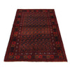 Baluchi Rug Handmade Multi Geometric 5x8 ft