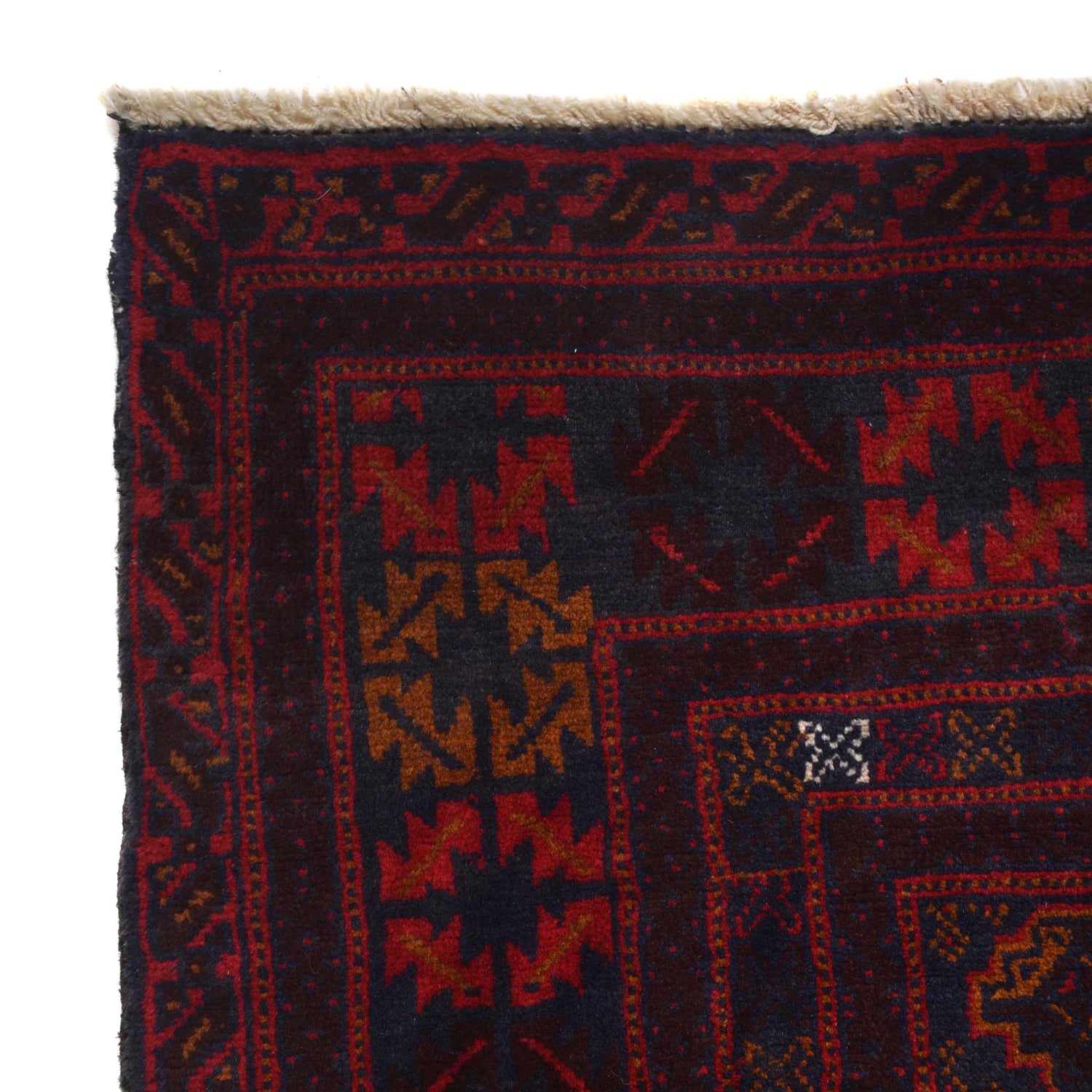 Baluchi Rug Handmade Multi Geometric 5x8 ft