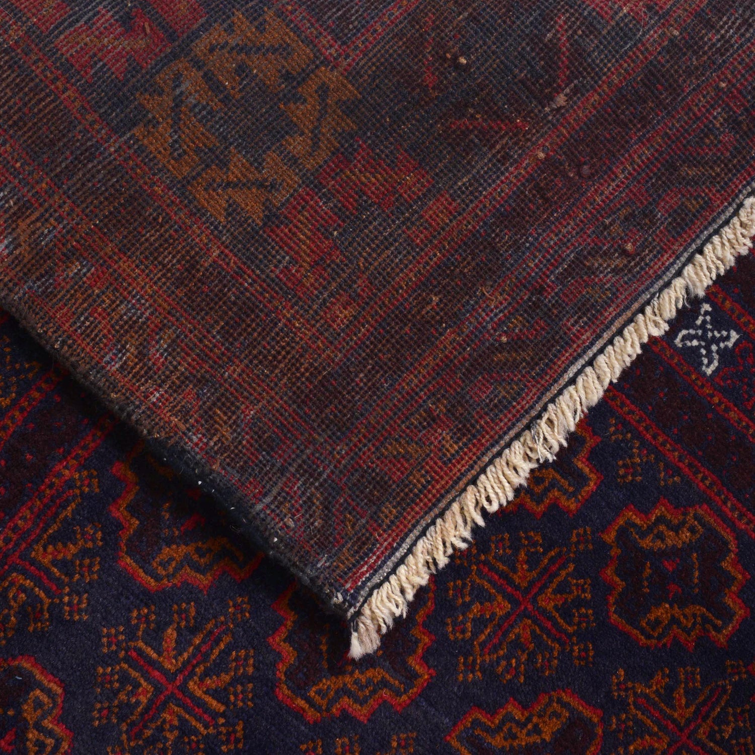 Baluchi Rug Handmade Multi Geometric 5x8 ft