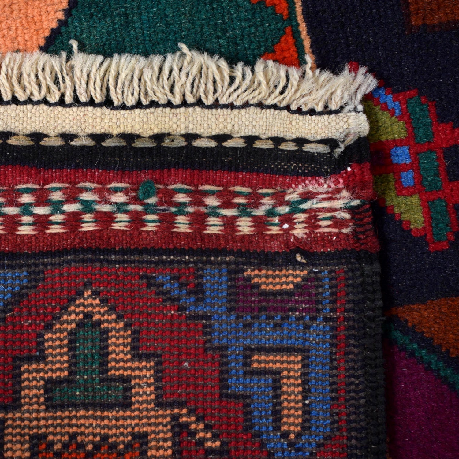 Pictorial Rug Handmade Multi Design