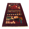 Pictorial Rug Handmade Multi Design