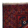 Baluchi Rug Handmade Deep Red Geometric 7x10 ft
