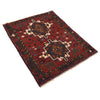 Baluchi Rug Handmade Red Geometric 2x4 ft