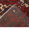 Baluchi Rug Handmade Red Geometric 2x4 ft