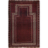 Baluchi Rug Handmade Red Prayer Design 3x5 ft