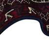 Baluchi Rug Handmade Red Prayer Design 3x5 ft