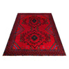 Baluchi Rug Handmade Deep Red Geometric 9x12 ft