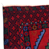 Baluchi Rug Handmade Deep Red Geometric 9x12 ft