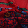 Baluchi Rug Handmade Deep Red Geometric 9x12 ft