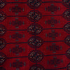 Bokhara Rug Handmade Vibrant Red Medallion 4x6 ft