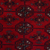 Bokhara Rug Handmade Vibrant Red Medallion 4x6 ft