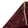 Bokhara Rug Handmade Vibrant Red Medallion 4x6 ft