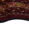 Khoja Roshnai Area Rug Handmade Orange Floral 4x7 ft
