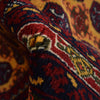 Khoja Roshnai Area Rug Handmade Orange Floral 4x7 ft