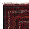 Khoja Roshnai Area Rug Handmade Red Floral 4x7 ft
