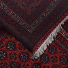 Khoja Roshnai Area Rug Handmade Red Floral 4x7 ft