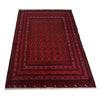 Khoja Roshnai Area Rug Handmade Burgundy Red Floral 3x5 ft