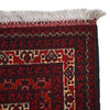 Khoja Roshnai Area Rug Handmade Burgundy Red Floral 3x5 ft