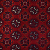 Khoja Roshnai Area Rug Handmade Burgundy Red Floral 3x5 ft