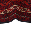 Khoja Roshnai Area Rug Handmade Burgundy Red Floral 3x5 ft