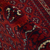 Khoja Roshnai Area Rug Handmade Burgundy Red Floral 3x5 ft