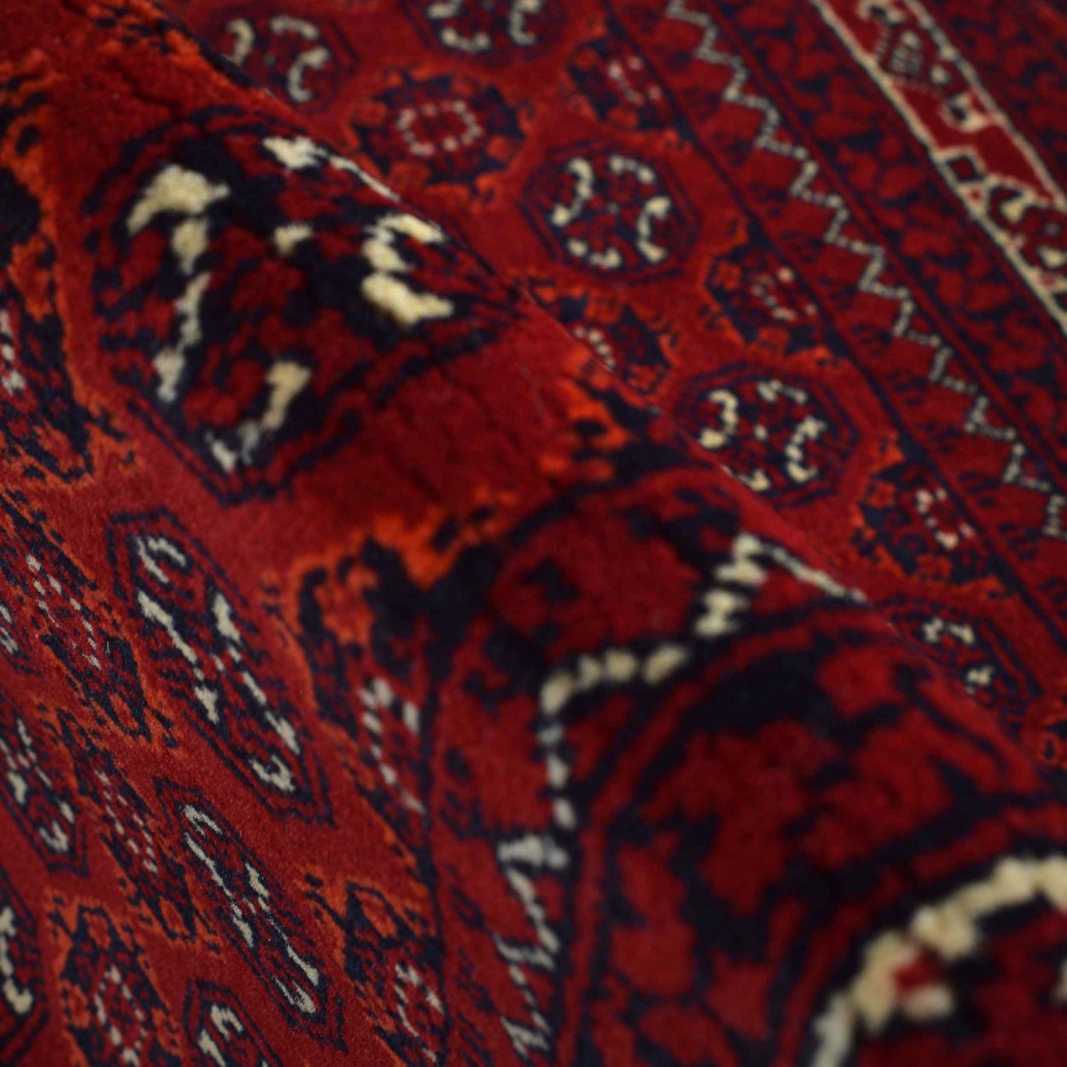 Khoja Roshnai Area Rug Handmade Burgundy Red Floral 3x5 ft