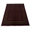 Khoja Roshnai Area Rug Handmade Brownish Maroon Floral 3x5