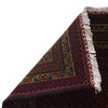Khoja Roshnai Area Rug Handmade Brownish Maroon Floral 3x5