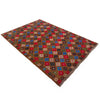 Baluchi Rug Handmade Multi Geometric 3x5 ft