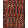 Kohistani Area Rug Handmade Multi Geometric 5x8 ft