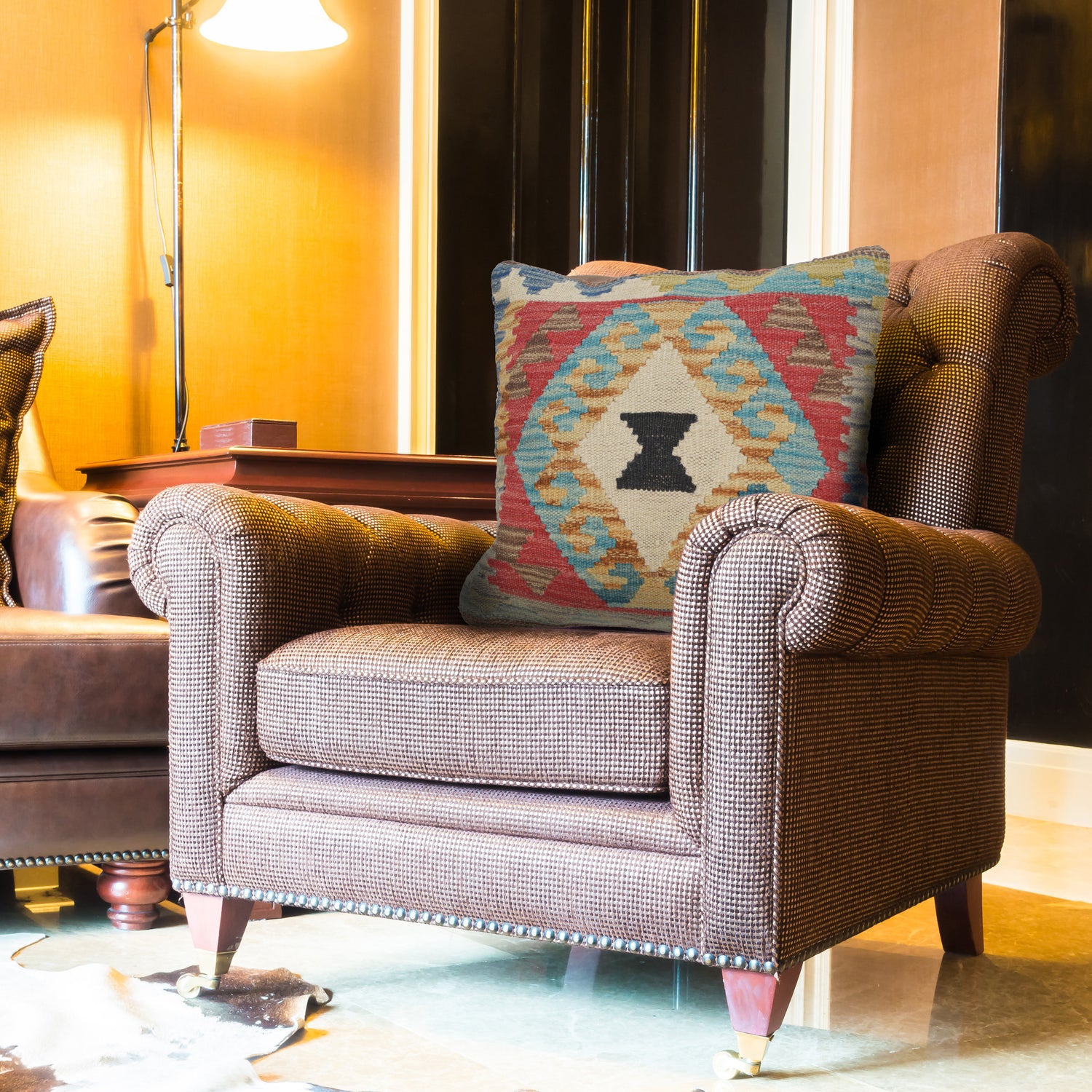 Handmade Kilim Cushion Cover Multi