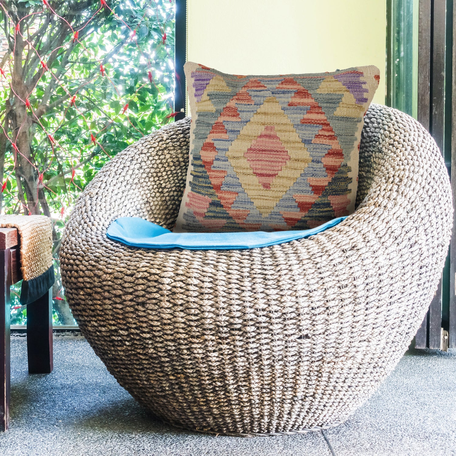 Handmade Kilim Cushion Cover Multi