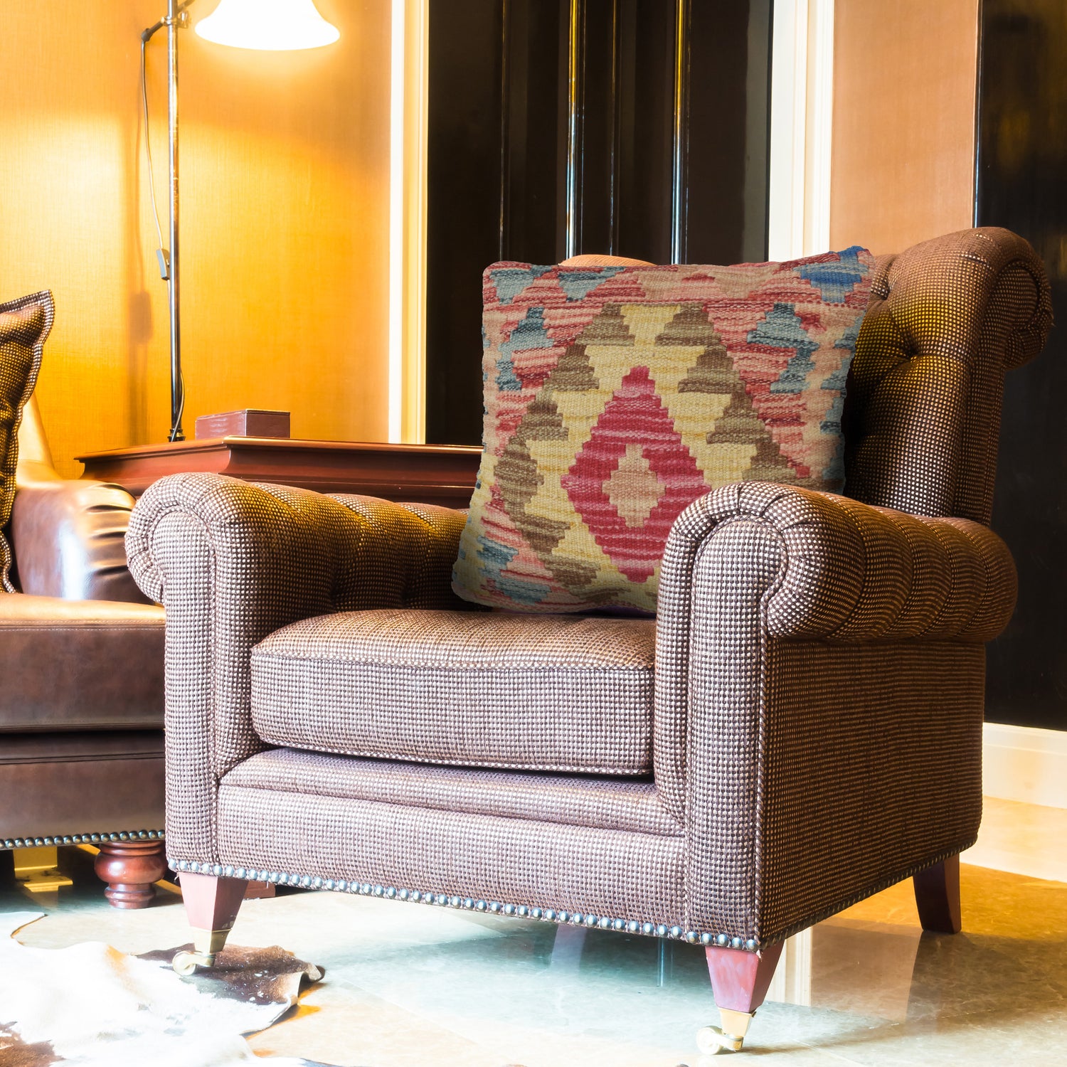 Handmade Kilim Cushion Cover Multi