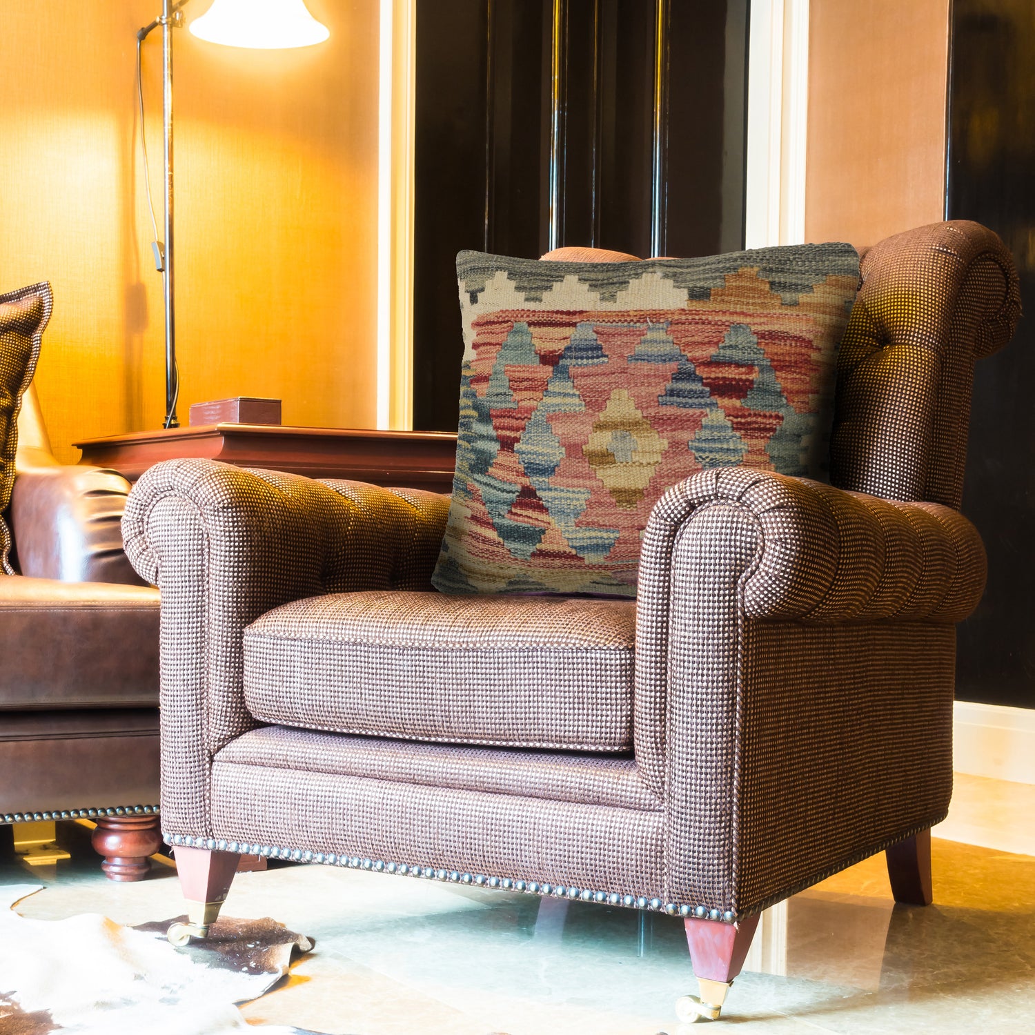 Handmade Kilim Cushion Cover Multi