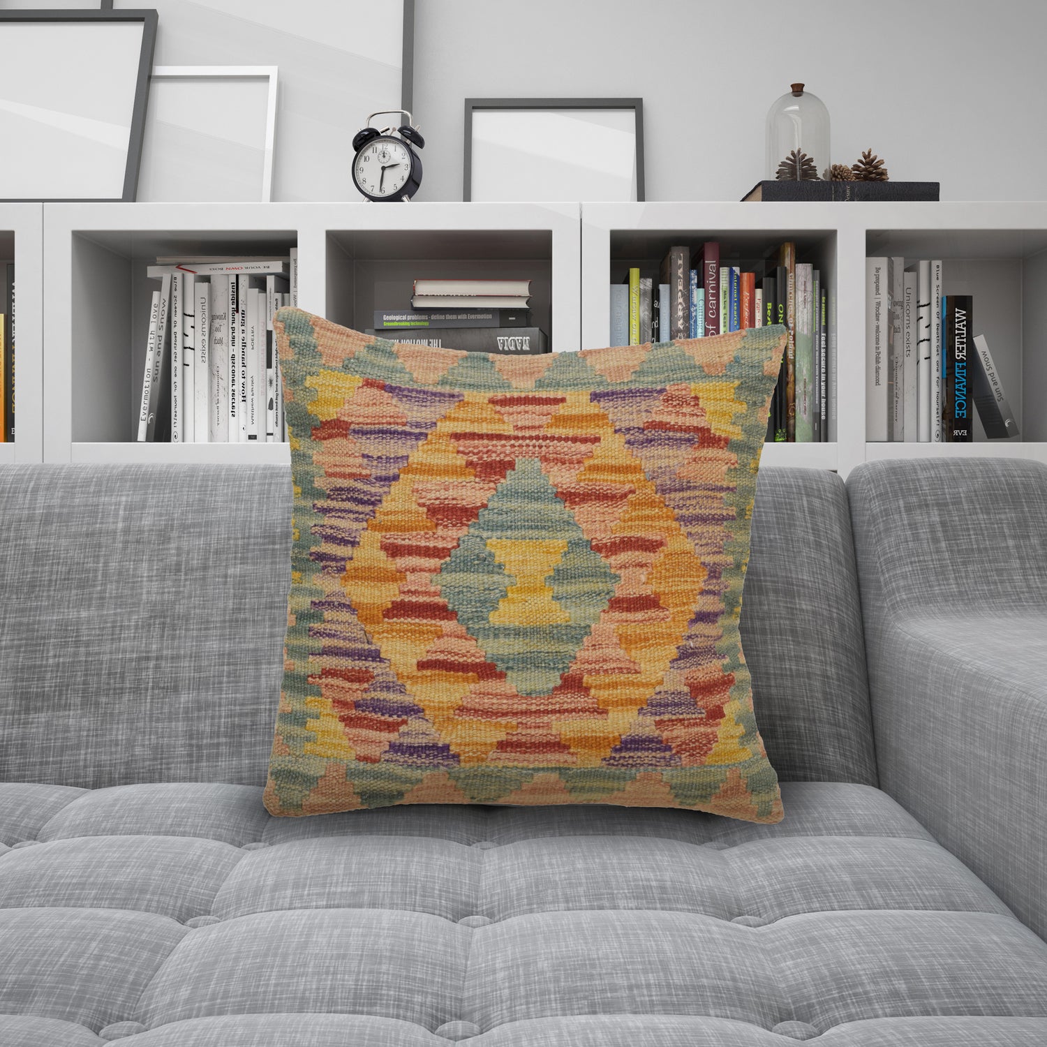 Handmade Kilim Cushion Cover Multi