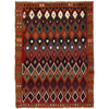 Baluchi Rug Handmade Orange Geometric 3x5 ft