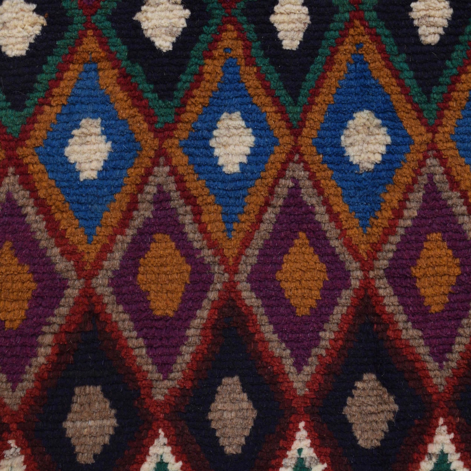 Baluchi Rug Handmade Orange Geometric 3x5 ft