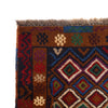 Baluchi Rug Handmade Brown Geometric 3x5 ft
