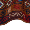 Baluchi Rug Handmade Brown Geometric 3x5 ft