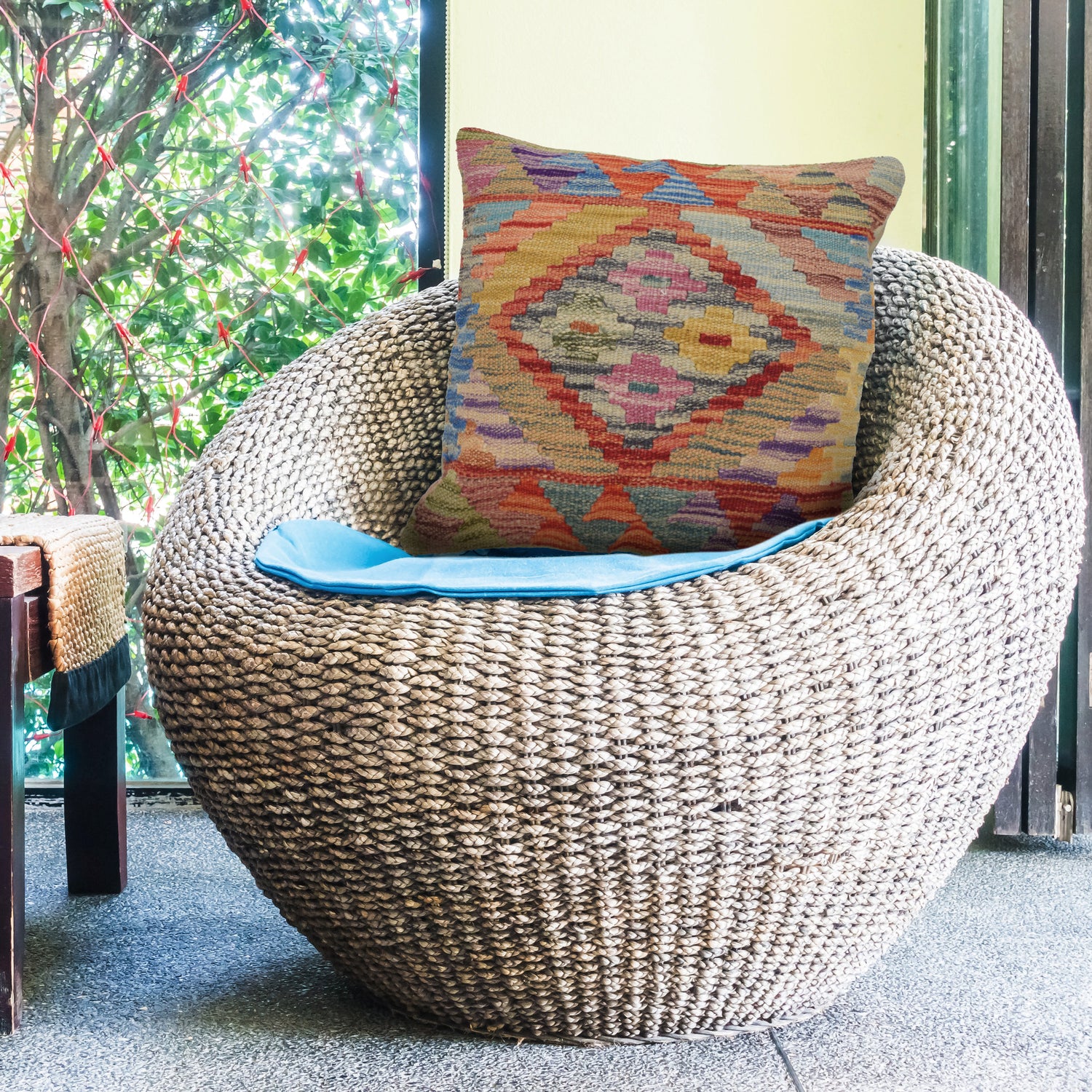 Handmade Kilim Cushion Cover Multi